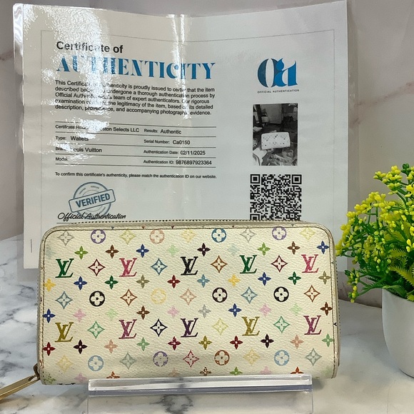 GUC Louis Vuitton Murakami Zip Wallet - Picture 1 of 7